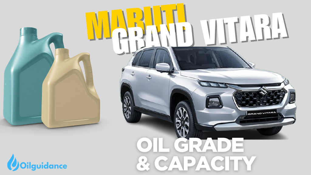 Maruti Grand Vitara engine oil capacity