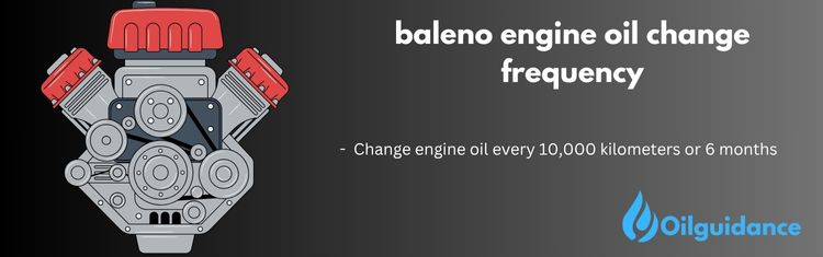 baleno engine oil change