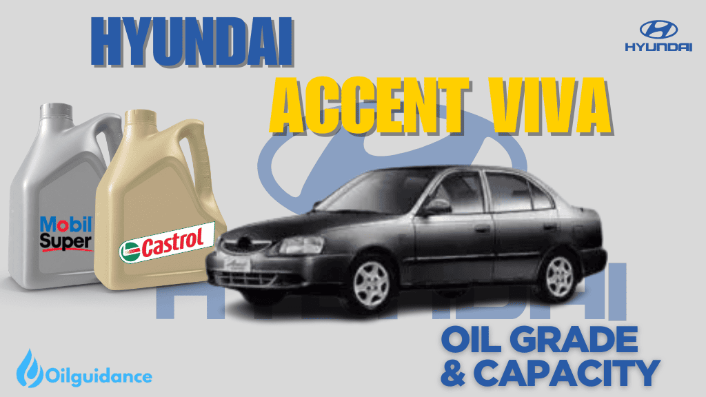 Hyundai accent viva engine oil capacity and type